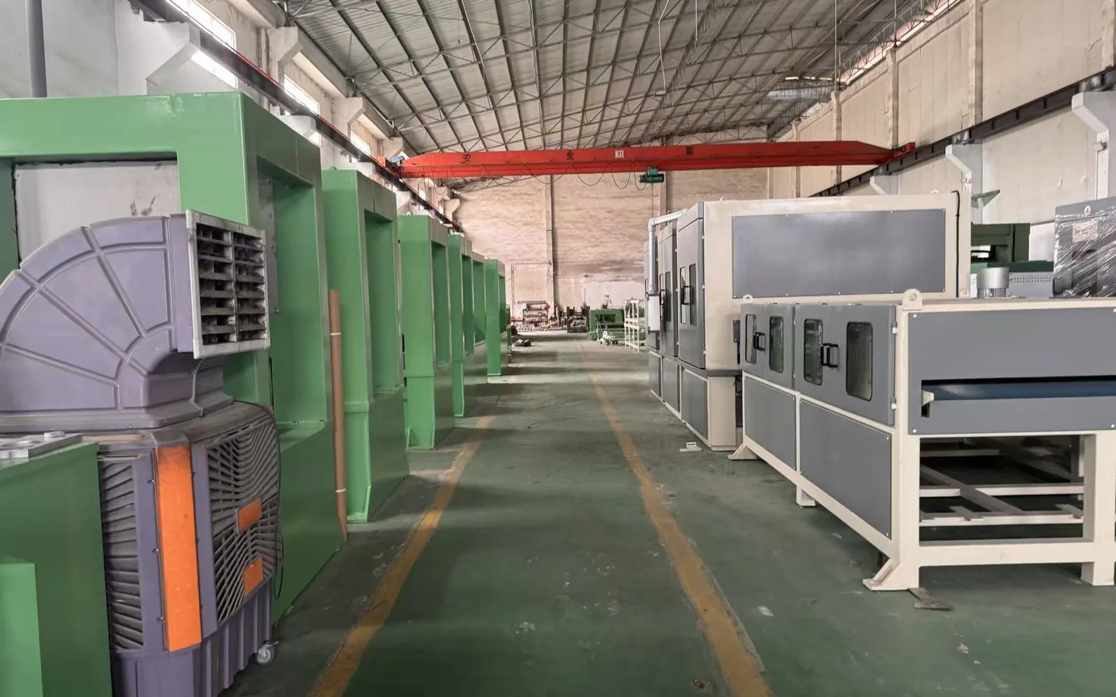 GLORY POLISHING MACHINERY assembly hall