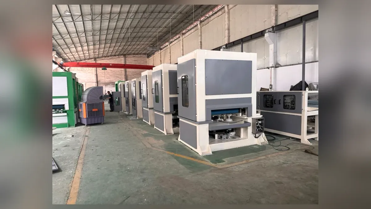 850mm titanium coil-to-coil polishing machine shipment from Foshan China