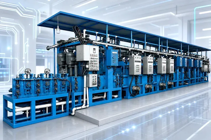 1300 type automatic sheet-to-sheet 8K mirror polishing line