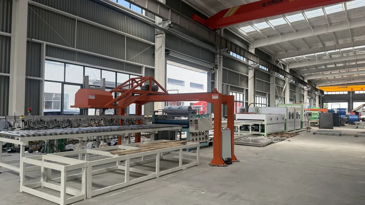 1600 type sheet to sheet polishing and grinding machine installation in Chengdu Sichuan